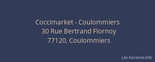 Coccimarket - Coulommiers