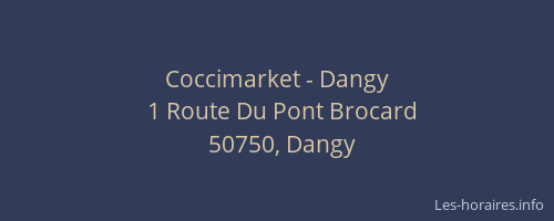 Coccimarket - Dangy