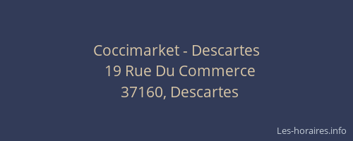 Coccimarket - Descartes