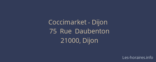 Coccimarket - Dijon