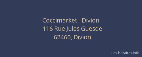 Coccimarket - Divion