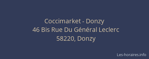 Coccimarket - Donzy