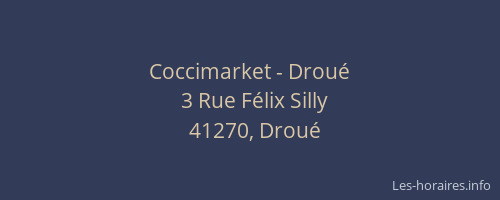 Coccimarket - Drou&eacute;