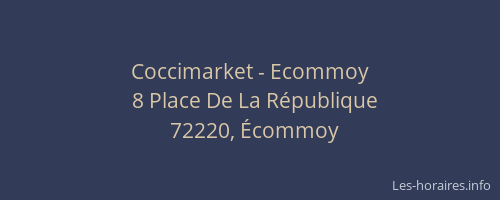 Coccimarket - Ecommoy