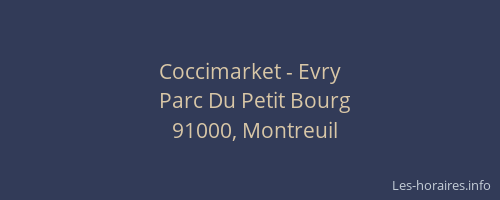 Coccimarket - Evry