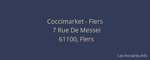 Coccimarket - Flers