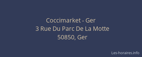 Coccimarket - Ger