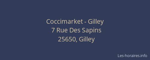 Coccimarket - Gilley