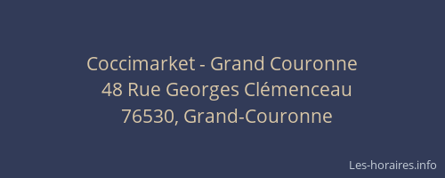 Coccimarket - Grand Couronne