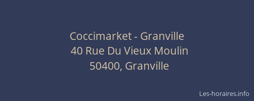 Coccimarket - Granville