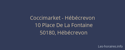 Coccimarket - Hébécrevon