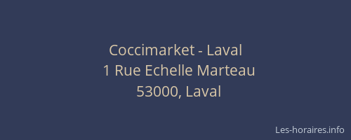 Coccimarket - Laval
