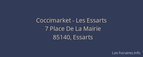 Coccimarket - Les Essarts