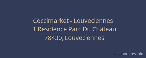 Coccimarket - Louveciennes