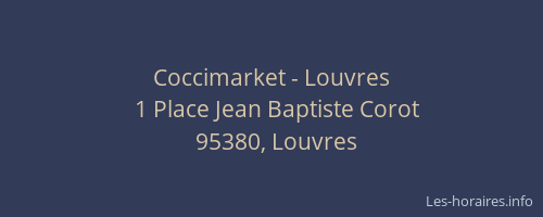 Coccimarket - Louvres