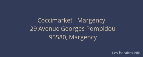 Coccimarket - Margency
