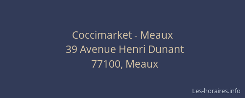 Coccimarket - Meaux