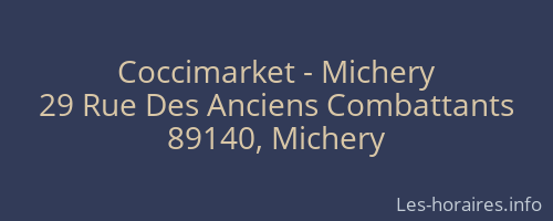 Coccimarket - Michery