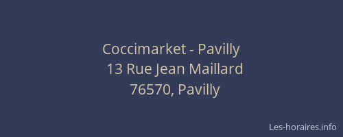 Coccimarket - Pavilly