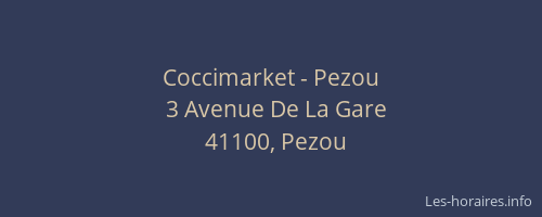 Coccimarket - Pezou