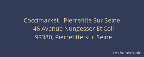 Coccimarket - Pierrefitte Sur Seine