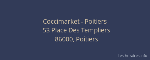 Coccimarket - Poitiers