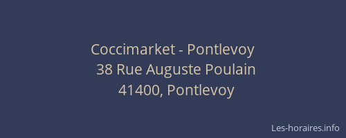 Coccimarket - Pontlevoy