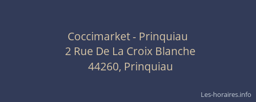 Coccimarket - Prinquiau