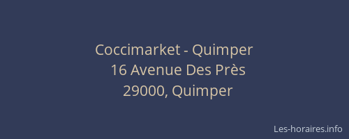 Coccimarket - Quimper