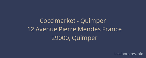 Coccimarket - Quimper