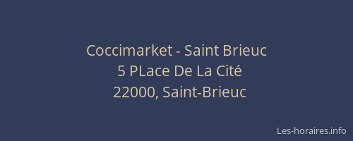 Coccimarket - Saint Brieuc
