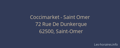 Coccimarket - Saint Omer