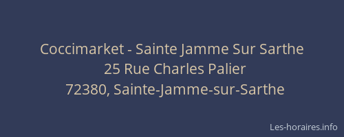 Coccimarket - Sainte Jamme Sur Sarthe