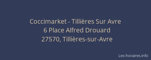 Coccimarket - Tilli&egrave;res Sur Avre
