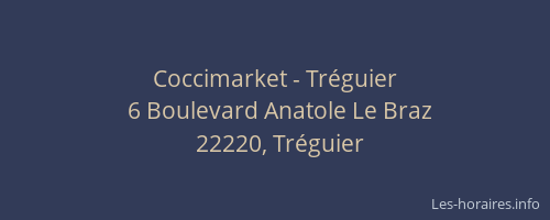Coccimarket - Tréguier