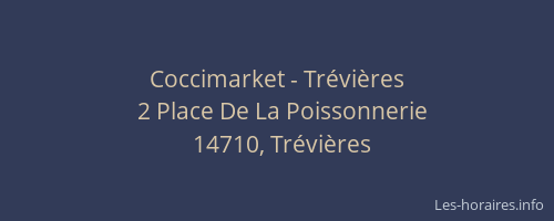 Coccimarket - Tr&eacute;vi&egrave;res