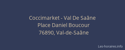 Coccimarket - Val De Saâne