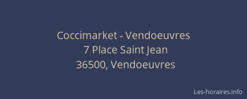 Coccimarket - Vendoeuvres
