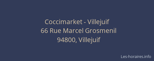 Coccimarket - Villejuif