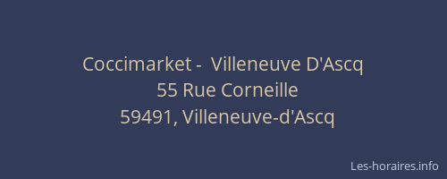 Coccimarket -  Villeneuve D'Ascq
