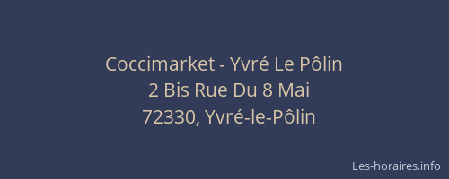 Coccimarket - Yvr&eacute; Le P&ocirc;lin