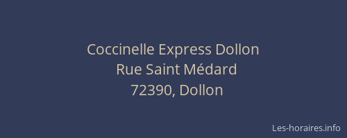 Coccinelle Express Dollon