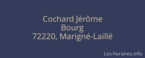 Cochard Jérôme