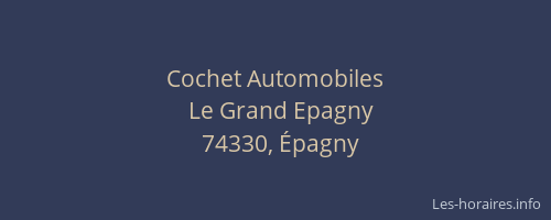 Cochet Automobiles