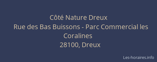C&ocirc;t&eacute; Nature Dreux
