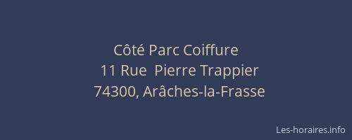 C&ocirc;t&eacute; Parc Coiffure