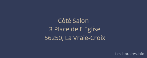 C&ocirc;t&eacute; Salon