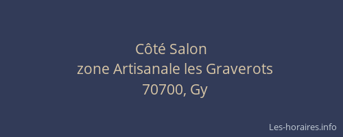 C&ocirc;t&eacute; Salon