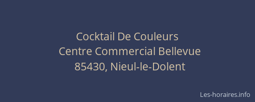 Cocktail De Couleurs