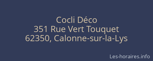 Cocli Déco